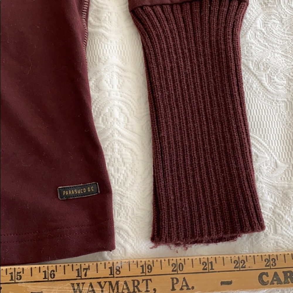 Burgundy Parasuco Jacket - Picture 2 of 9